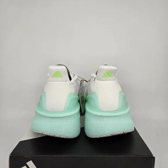 New Adidas UltraBoost 5X White Lime Burst JQ2927 Women's Running Shoes Size 7 - Picture 4 of 8